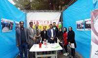 غرفه مرکز پژوهش های علمی دانشجویان در آیین استقبال دانشجویان ورودی جدید علوم پزشکی زاهدان